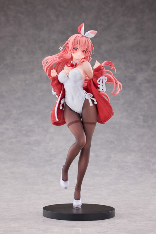 Original Character PVC Statue 1/7 White Rabbit Illustrated by Rosuuri Deluxe Version 24 cm - Versand: 5-7 Tage nach Bestellung