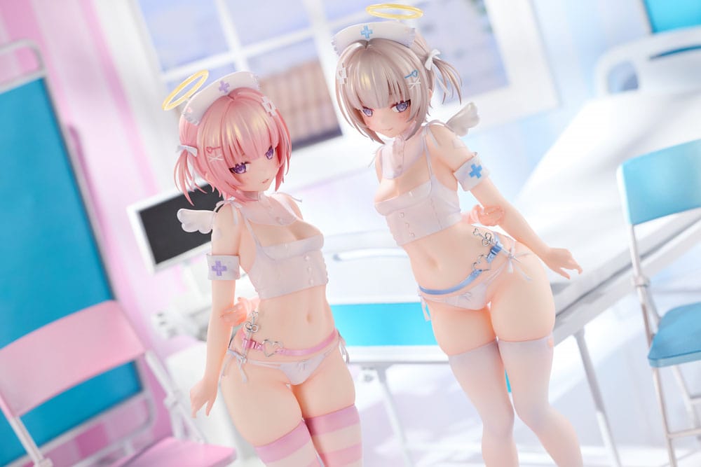 Original Character Statue 1/6 Suzu & Nagi Illustrated by Kuma 4-gou Set Edition 27 cm   - Preorder - ETA: 25.11.2026