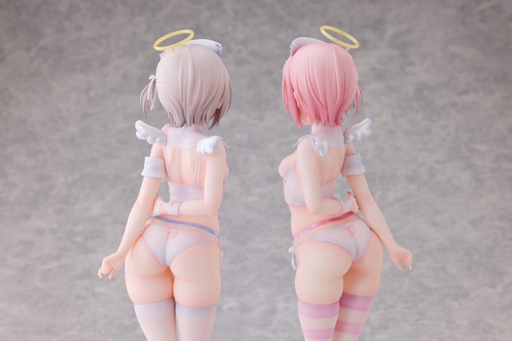 Original Character Statue 1/6 Suzu & Nagi Illustrated by Kuma 4-gou Set Edition 27 cm   - Preorder - ETA: 25.11.2026