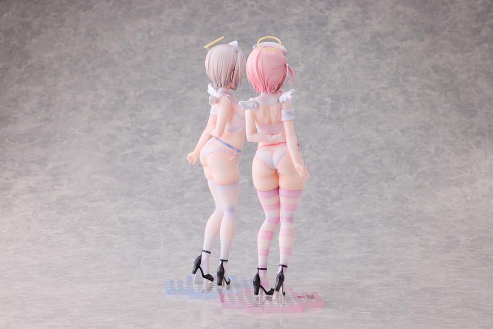 Original Character Statue 1/6 Suzu & Nagi Illustrated by Kuma 4-gou Set Edition 27 cm   - Preorder - ETA: 25.11.2026