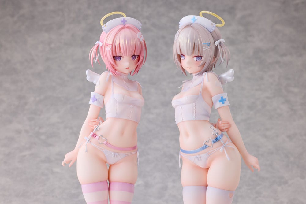 Original Character Statue 1/6 Suzu & Nagi Illustrated by Kuma 4-gou Set Edition 27 cm   - Preorder - ETA: 25.11.2026