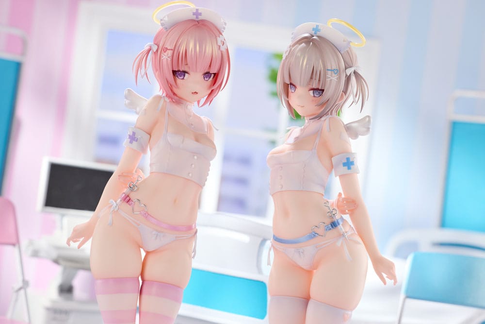 Original Character Statue 1/6 Suzu & Nagi Illustrated by Kuma 4-gou Set Edition 27 cm   - Preorder - ETA: 25.11.2026