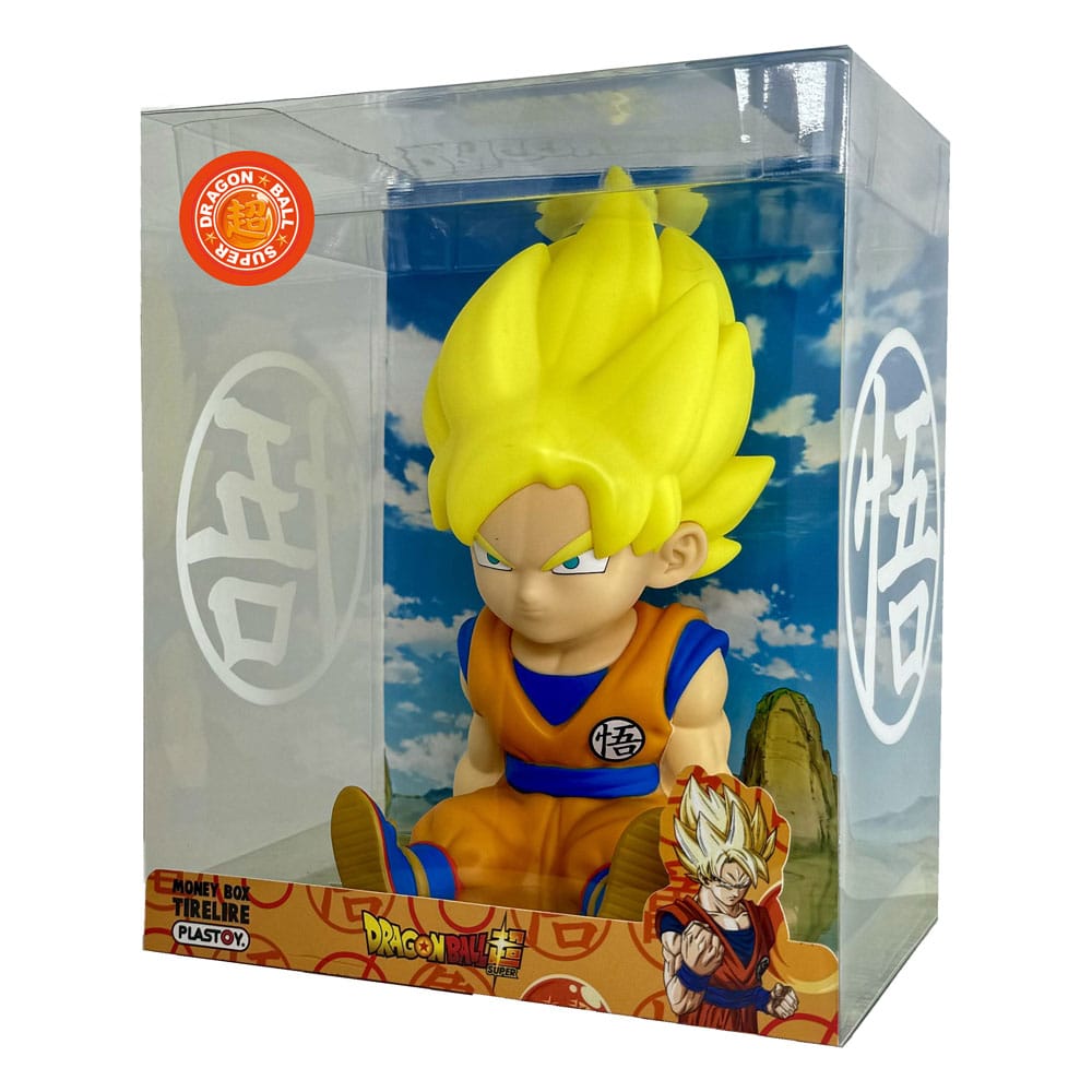 Dragon Ball Spardose Son Goku Super Saiyan 19 cm  - Versand: 5-7 Tage nach Bestellung