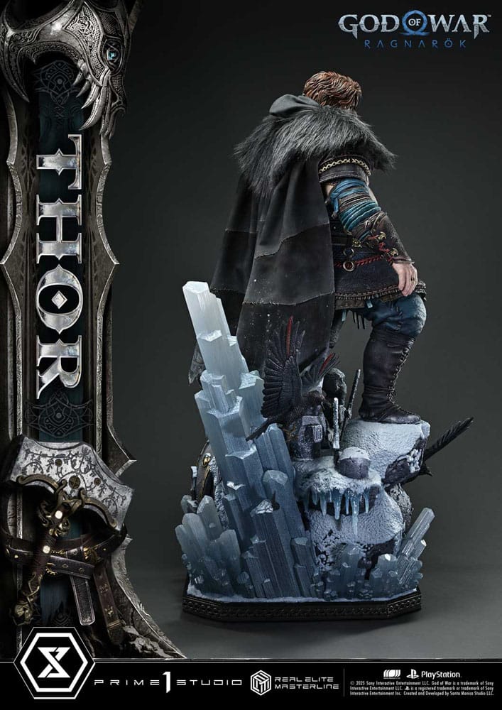 God of War: Ragnarök Real Elite Masterline Series Statue 1/3 Thor 105 cm - Preorder - ETA: 25.04.2027