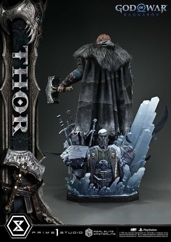 God of War: Ragnarök Real Elite Masterline Series Statue 1/3 Thor 105 cm - Preorder - ETA: 25.04.2027