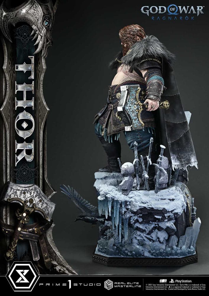 God of War: Ragnarök Real Elite Masterline Series Statue 1/3 Thor 105 cm - Preorder - ETA: 25.04.2027
