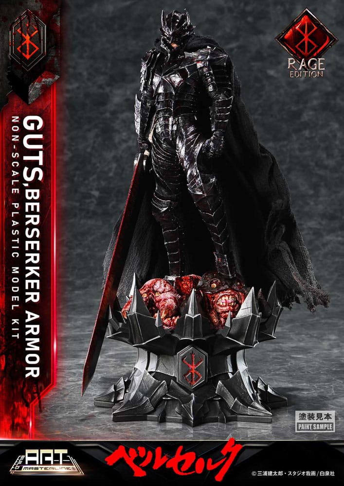 Berserk Build Art Masterline Plastic Model Kit Guts Berserker Armor Rage 30 cm    - Preorder - ETA: 20.11.2026