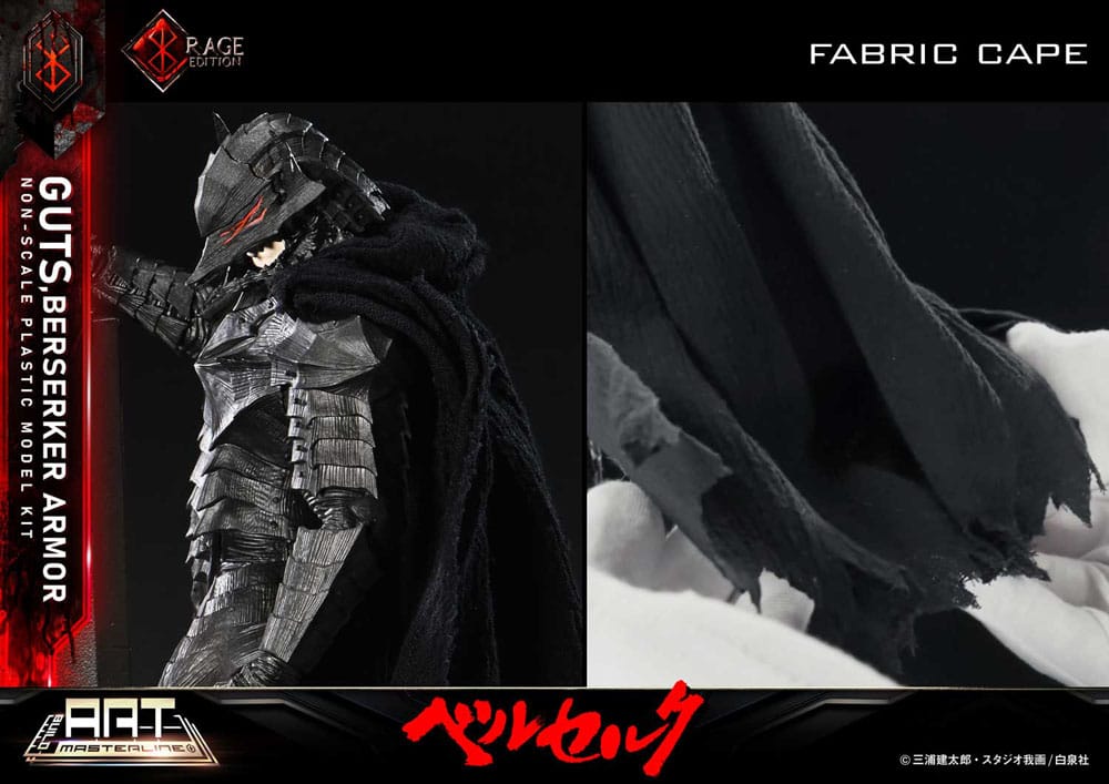Berserk Build Art Masterline Plastic Model Kit Guts Berserker Armor Rage 30 cm    - Preorder - ETA: 20.11.2026