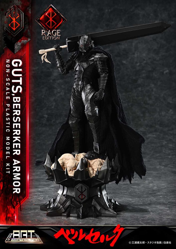 Berserk Build Art Masterline Plastic Model Kit Guts Berserker Armor Rage 30 cm    - Preorder - ETA: 20.11.2026