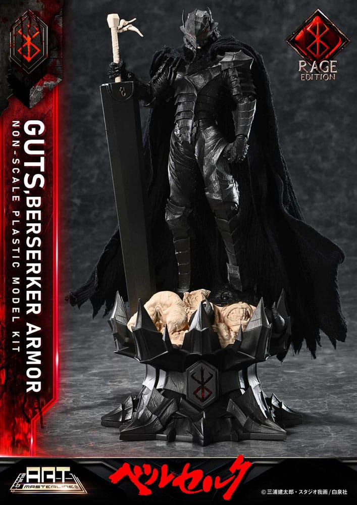 Berserk Build Art Masterline Plastic Model Kit Guts Berserker Armor Rage 30 cm    - Preorder - ETA: 20.11.2026