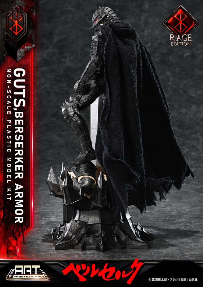 Berserk Build Art Masterline Plastic Model Kit Guts Berserker Armor Rage 30 cm    - Preorder - ETA: 20.11.2026