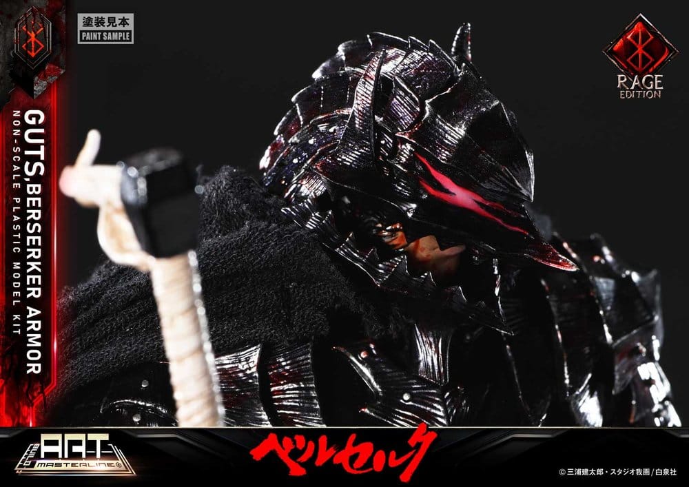 Berserk Build Art Masterline Plastic Model Kit Guts Berserker Armor Rage Pre-Assembled & Pre-Painted 30 cm    - Preorder - ETA: 25.11.2026