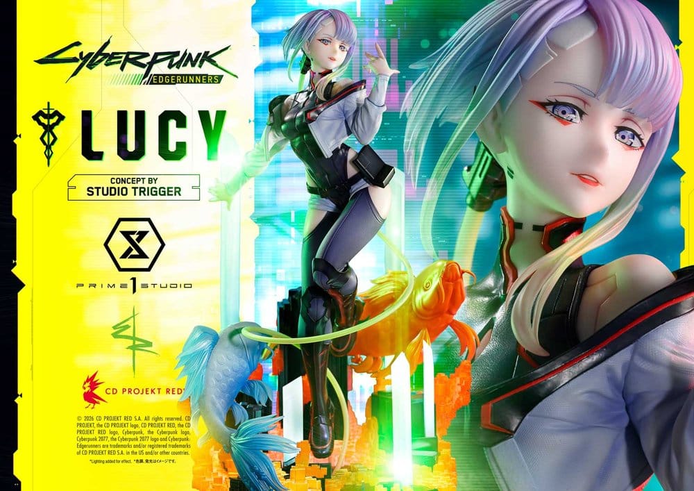Cyberpunk: Edgerunners Concept Masterline Series Statue 1/5 Lucy (Concept By Studio TRIGGER) 39 cm - Preorder - ETA: 25.08.2028