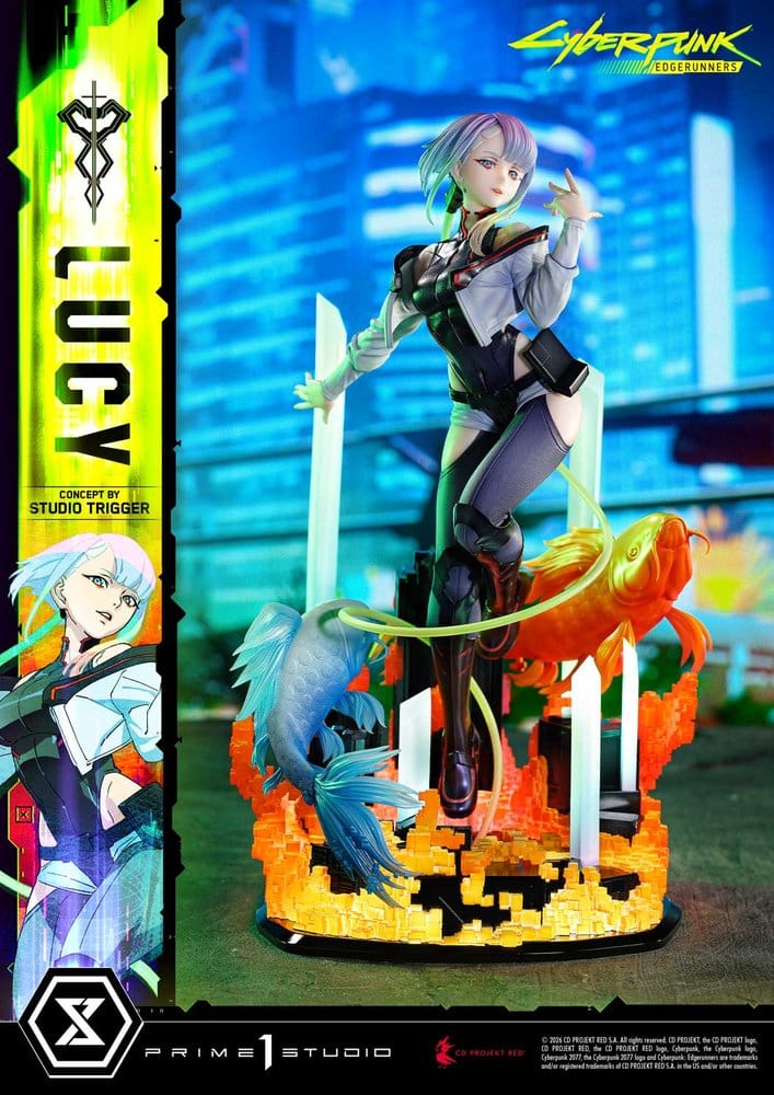 Cyberpunk: Edgerunners Concept Masterline Series Statue 1/5 Lucy (Concept By Studio TRIGGER) 39 cm - Preorder - ETA: 25.08.2028