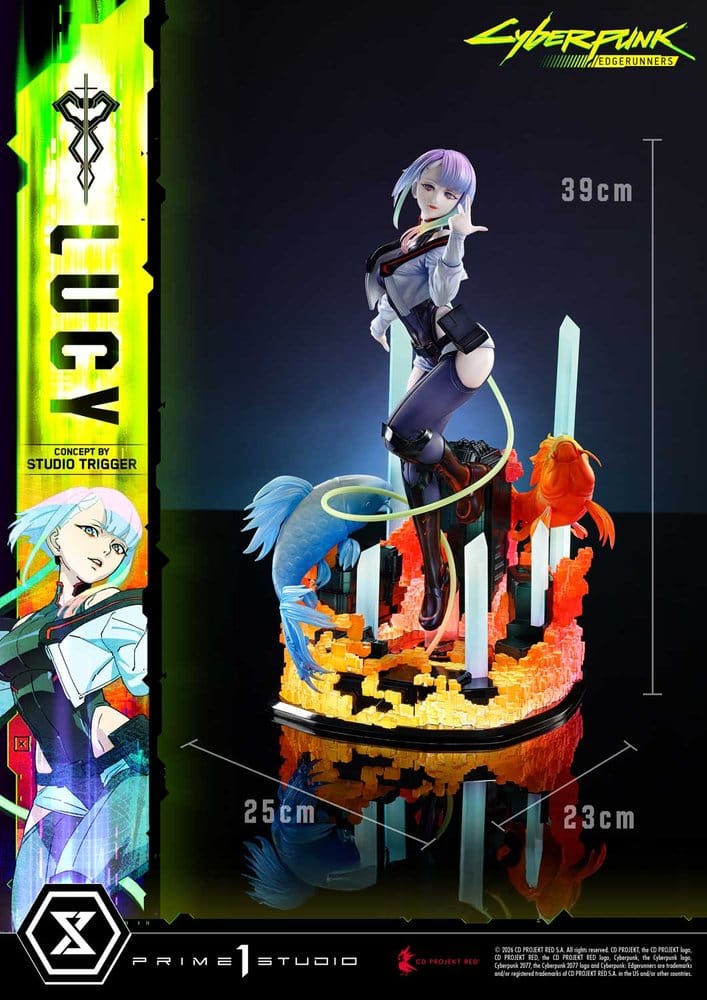 Cyberpunk: Edgerunners Concept Masterline Series Statue 1/5 Lucy (Concept By Studio TRIGGER) 39 cm - Preorder - ETA: 25.08.2028
