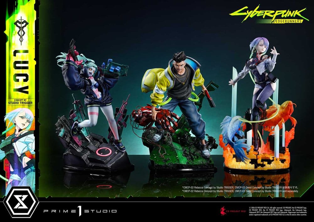 Cyberpunk: Edgerunners Concept Masterline Series Statue 1/5 Lucy (Concept By Studio TRIGGER) 39 cm - Preorder - ETA: 25.08.2028