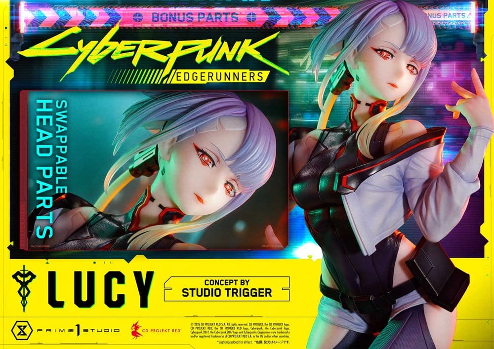 Cyberpunk: Edgerunners Concept Masterline Series Statue 1/5 Lucy (Concept By Studio TRIGGER) Bonus Version 39 cm - Preorder - ETA: 25.08.2028