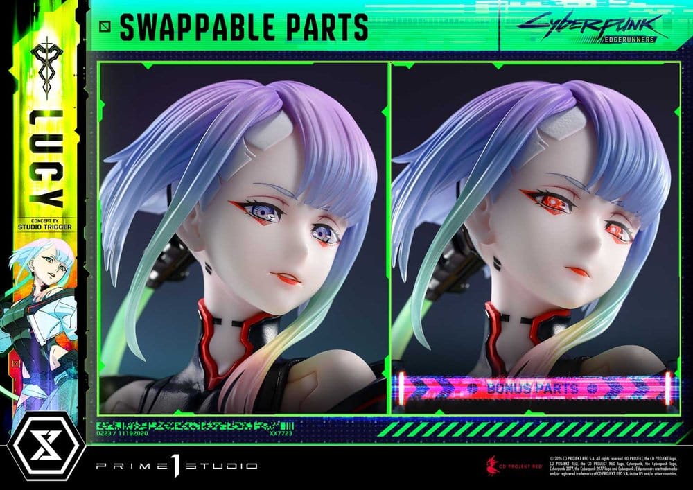 Cyberpunk: Edgerunners Concept Masterline Series Statue 1/5 Lucy (Concept By Studio TRIGGER) Bonus Version 39 cm - Preorder - ETA: 25.08.2028