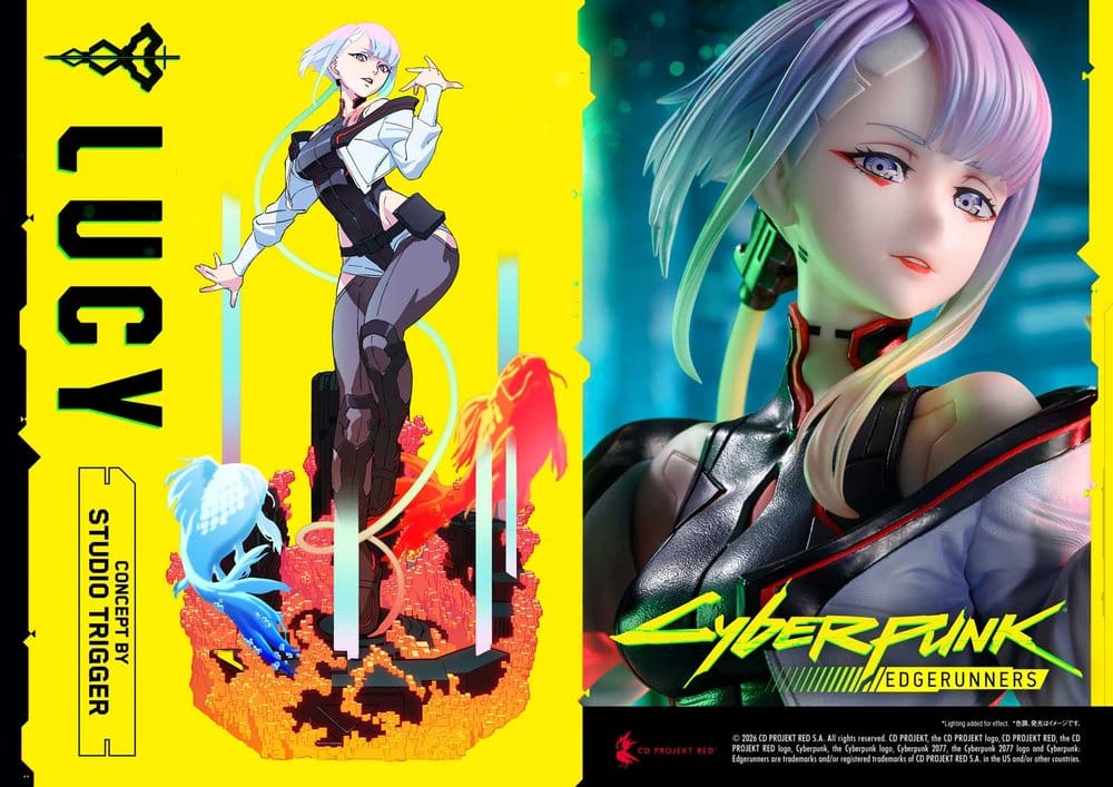 Cyberpunk: Edgerunners Concept Masterline Series Statue 1/5 Lucy (Concept By Studio TRIGGER) Bonus Version 39 cm - Preorder - ETA: 25.08.2028