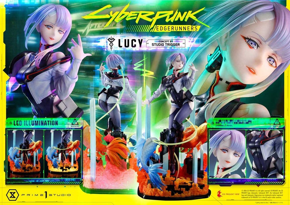Cyberpunk: Edgerunners Concept Masterline Series Statue 1/5 Lucy (Concept By Studio TRIGGER) Bonus Version 39 cm - Preorder - ETA: 25.08.2028
