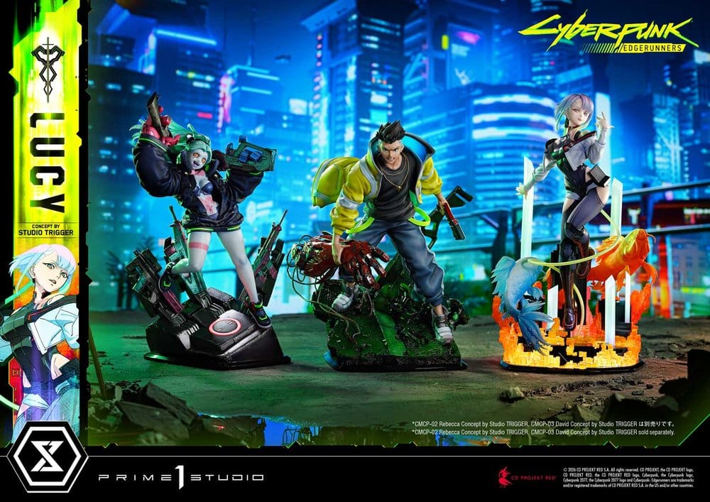 Cyberpunk: Edgerunners Concept Masterline Series Statue 1/5 Lucy (Concept By Studio TRIGGER) Bonus Version 39 cm - Preorder - ETA: 25.08.2028