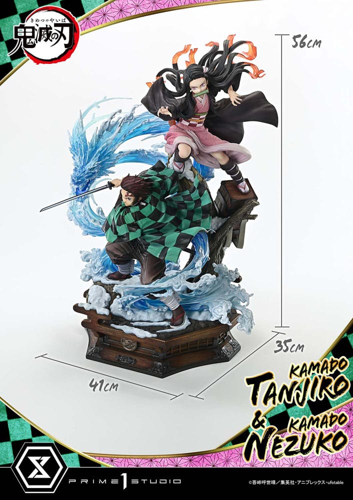 Demon Slayer: Kimetsu no Yaiba Concept Masterline Series Statue 1/6 Nezuko & Tanjiro 56 cm    - Preorder - ETA: 25.01.2027