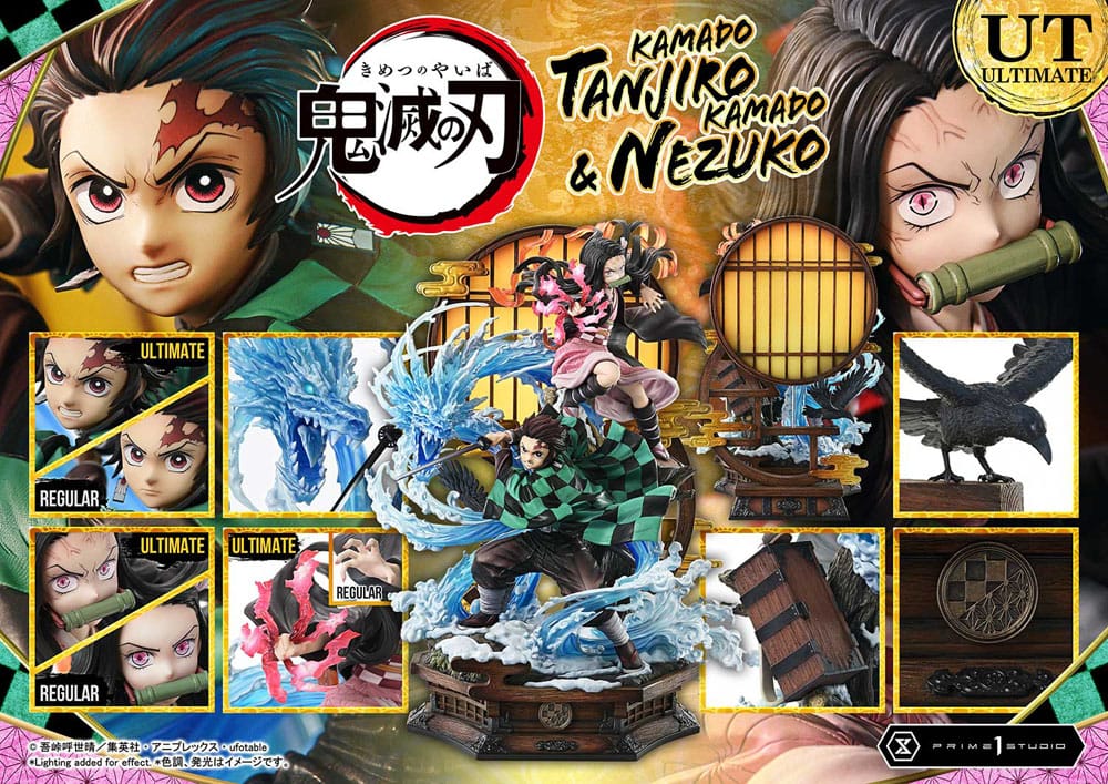 Demon Slayer: Kimetsu no Yaiba Concept Masterline Series Statue 1/6 Nezuko & Tanjiro Ultimate Bonus Ver. 56 cm  - Preorder - ETA: 25.01.2027
