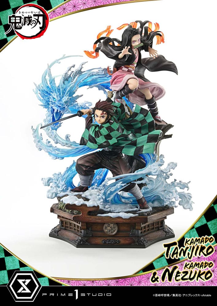 Demon Slayer: Kimetsu no Yaiba Concept Masterline Series Statue 1/6 Nezuko & Tanjiro Ultimate Bonus Ver. 56 cm  - Preorder - ETA: 25.01.2027