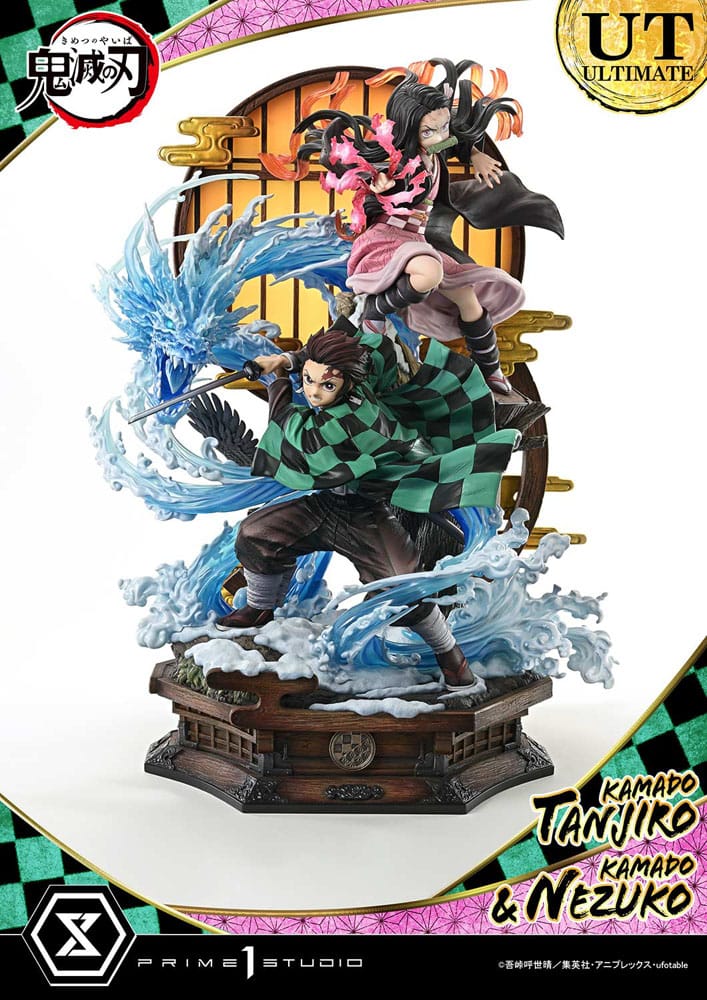Demon Slayer: Kimetsu no Yaiba Concept Masterline Series Statue 1/6 Nezuko & Tanjiro Ultimate Bonus Ver. 56 cm  - Preorder - ETA: 25.01.2027