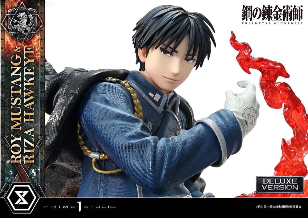 Fullmetal Alchemist Concept Masterline Statue 1/6 Roy Mustang & Riza Hawkeye Deluxe Bonus Version 50 cm - Preorder - ETA: 19.02.2026