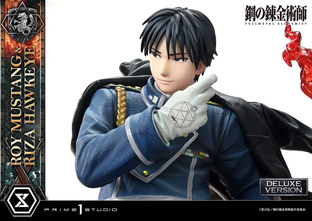 Fullmetal Alchemist Concept Masterline Statue 1/6 Roy Mustang & Riza Hawkeye Deluxe Bonus Version 50 cm - Preorder - ETA: 19.02.2026
