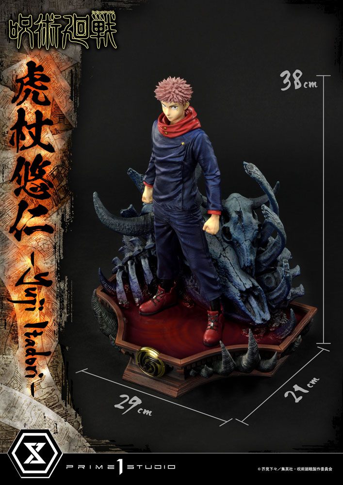 Jujutsu Kaisen Premium Masterline Series Statue Yuji Itadori 38 cm - Versand: 5-7 Tage nach Bestellung