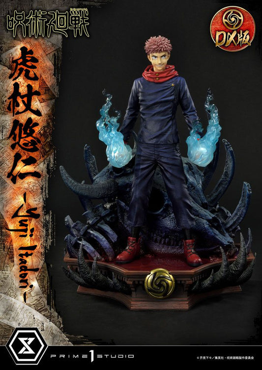 Jujutsu Kaisen Premium Masterline Series Statue Yuji Itadori Deluxe Version 38 cm - Versand: 5-7 Tage nach Bestellung