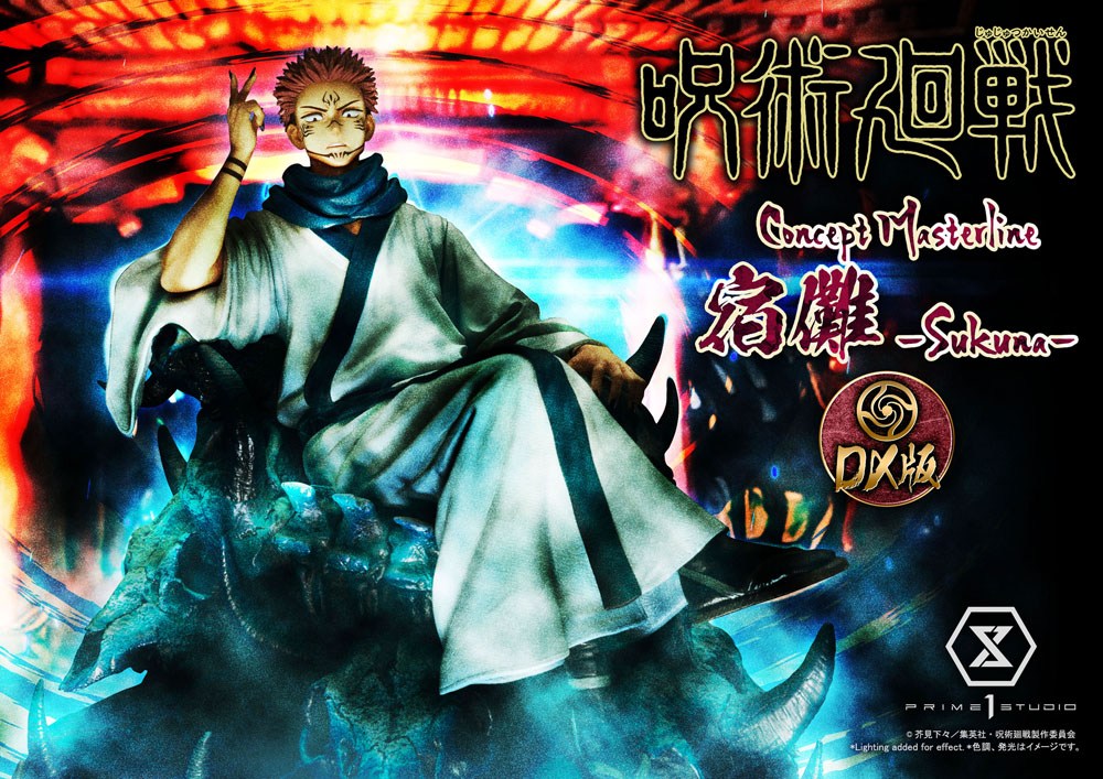 Jujutsu Kaisen Premium Masterline Series Statue Ryomen Sukuna Deluxe Version 34 cm - Versand: 5-7 Tage nach Bestellung