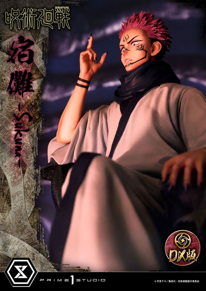 Jujutsu Kaisen Premium Masterline Series Statue Ryomen Sukuna Deluxe Version 34 cm - Versand: 5-7 Tage nach Bestellung