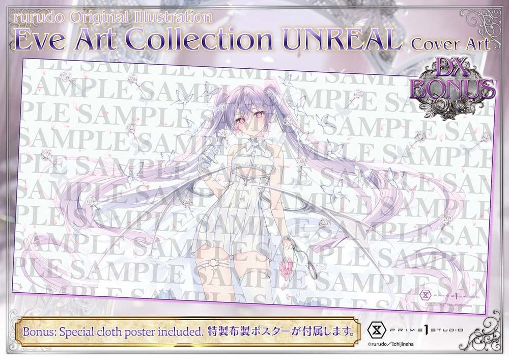 Original Illustration Concept Masterline Statue 1/5 Eve Art Collection UNREAL Cover Art DX Bonus Version 52 cm - Preorder - ETA: 25.04.2028