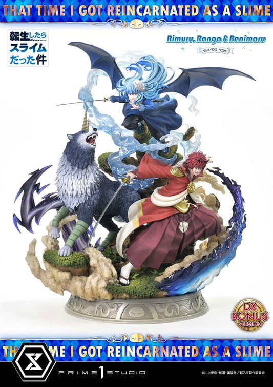That Time I Got Reincarnated as a Slime Concept Masterline Series Statue 1/6 Rimuru, Ranga and Benimaru Deluxe Bonus Version 59 cm - Preorder - ETA: 25.11.2025