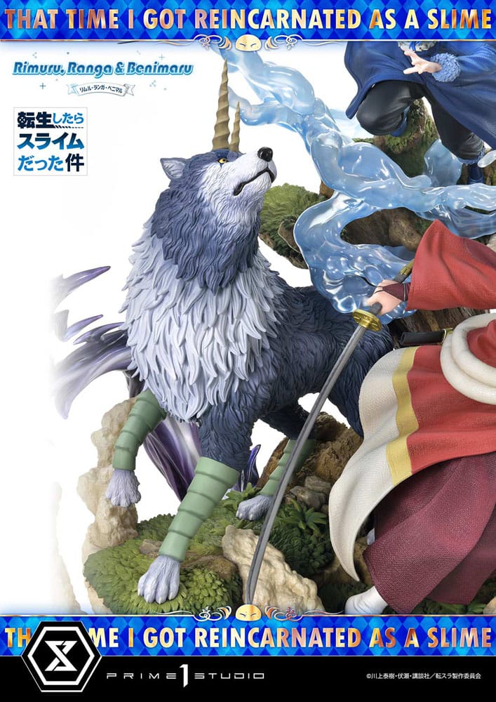 That Time I Got Reincarnated as a Slime Concept Masterline Series Statue 1/6 Rimuru, Ranga and Benimaru Deluxe Bonus Version 59 cm - Preorder - ETA: 25.11.2025