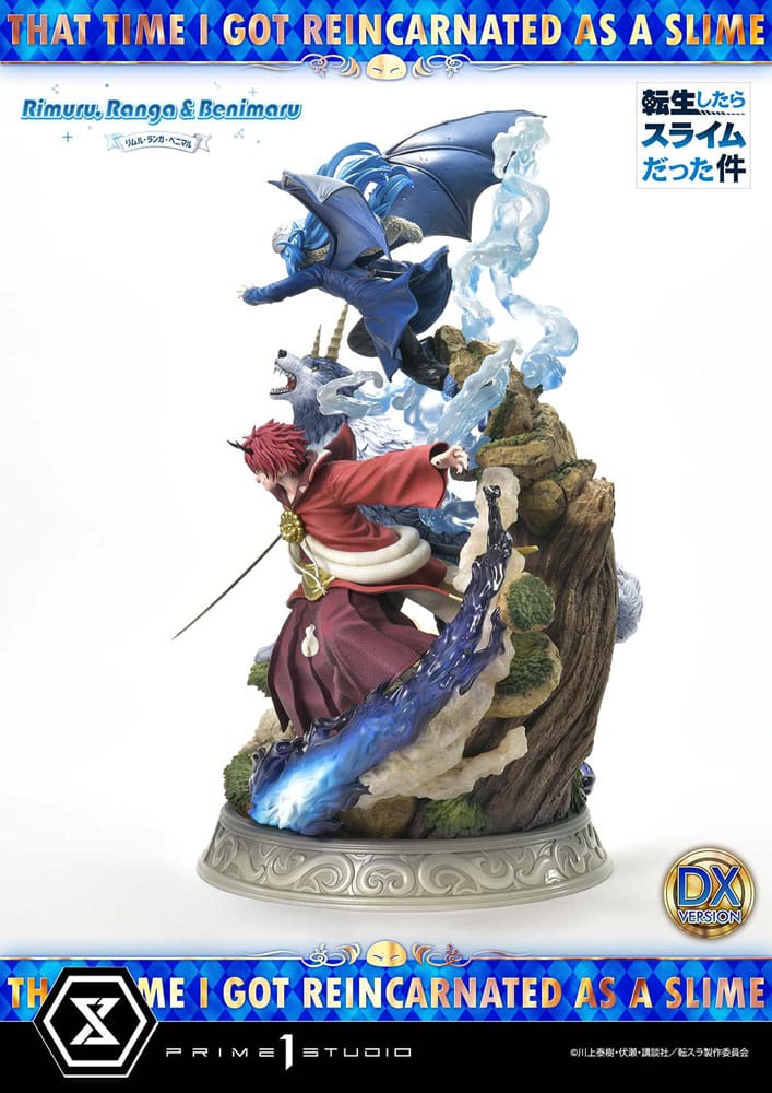 That Time I Got Reincarnated as a Slime Concept Masterline Series Statue 1/6 Rimuru, Ranga and Benimaru Deluxe Bonus Version 59 cm - Preorder - ETA: 25.11.2025