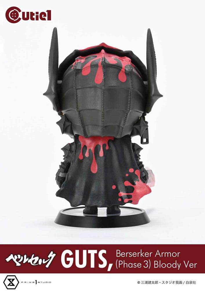 Berserk Cutie1 PVC Figur Guts Berserker Armor (Phase 3) Bloody Ver. 12 cm  - Versand: 7 Tage nach Bestellung