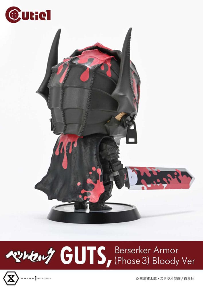 Berserk Cutie1 PVC Figur Guts Berserker Armor (Phase 3) Bloody Ver. 12 cm  - Versand: 7 Tage nach Bestellung