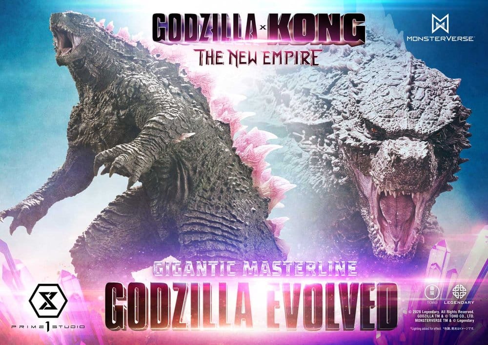 Godzilla x Kong: The New Empire (Film) Gigantic Masterline Series Statue Godzilla Evolved Bonus Ver. 93 cm  - Preorder - ETA: 27.12.2027