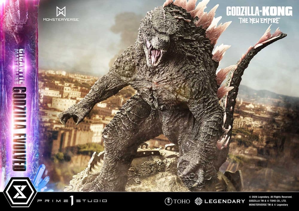 Godzilla x Kong: The New Empire (Film) Gigantic Masterline Series Statue Godzilla Evolved Bonus Ver. 93 cm  - Preorder - ETA: 27.12.2027