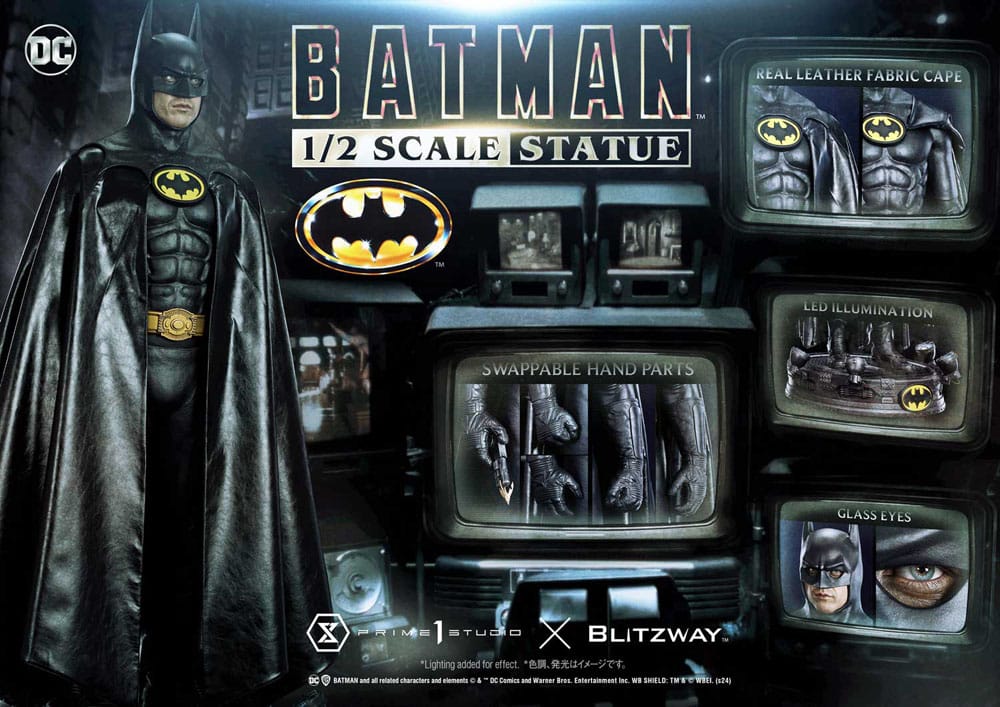 DC Comics Statue 1/2 Batman 1989 106 cm  - Preorder - ETA: 29.07.2026