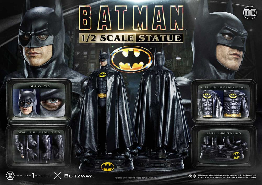 DC Comics Statue 1/2 Batman 1989 106 cm  - Preorder - ETA: 29.07.2026