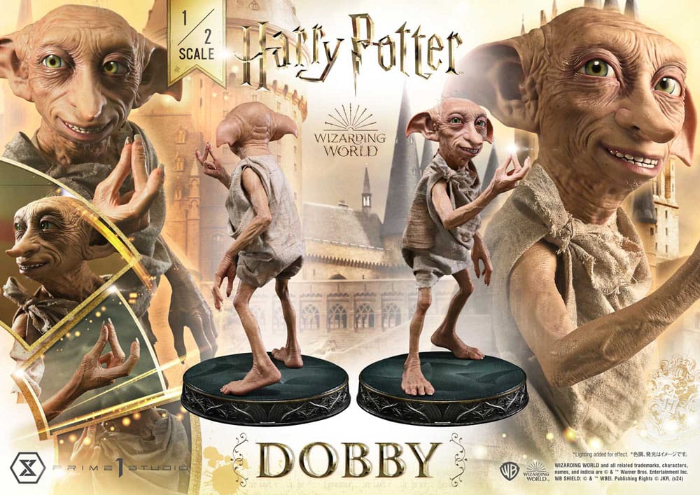 Harry Potter Museum Masterline Series Statue Dobby Bonus Version 55 cm - Preorder - ETA: 20.12.2025