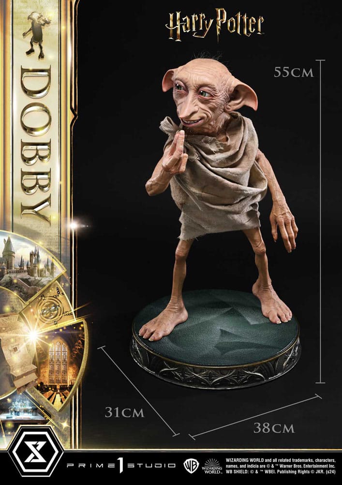 Harry Potter Museum Masterline Series Statue Dobby Bonus Version 55 cm - Preorder - ETA: 20.12.2025