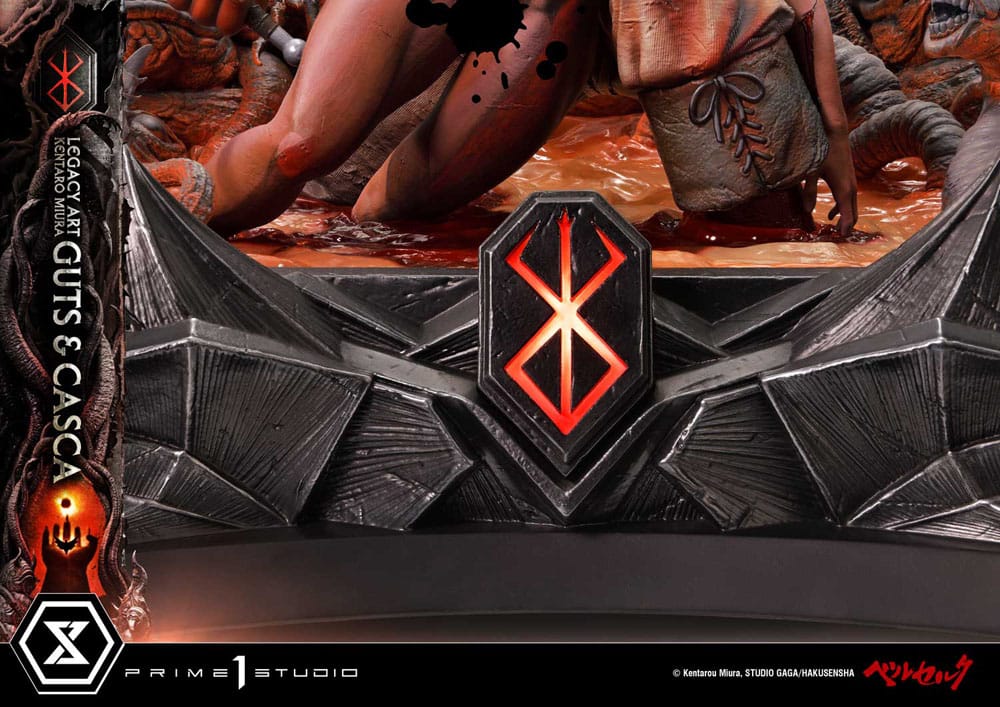 Berserk Ultimate Legacy Art Kentaro Miura Statue 1/4 Guts & Casca 72 cm - Preorder - ETA: 19.09.2026