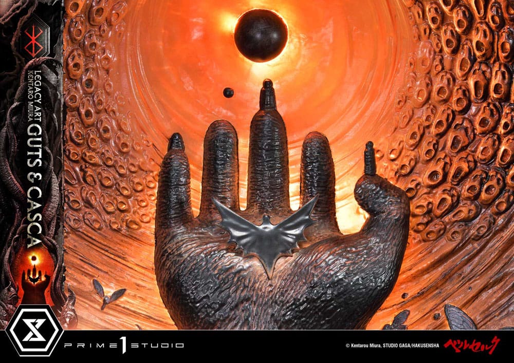 Berserk Ultimate Legacy Art Kentaro Miura Statue 1/4 Guts & Casca 72 cm - Preorder - ETA: 19.09.2026