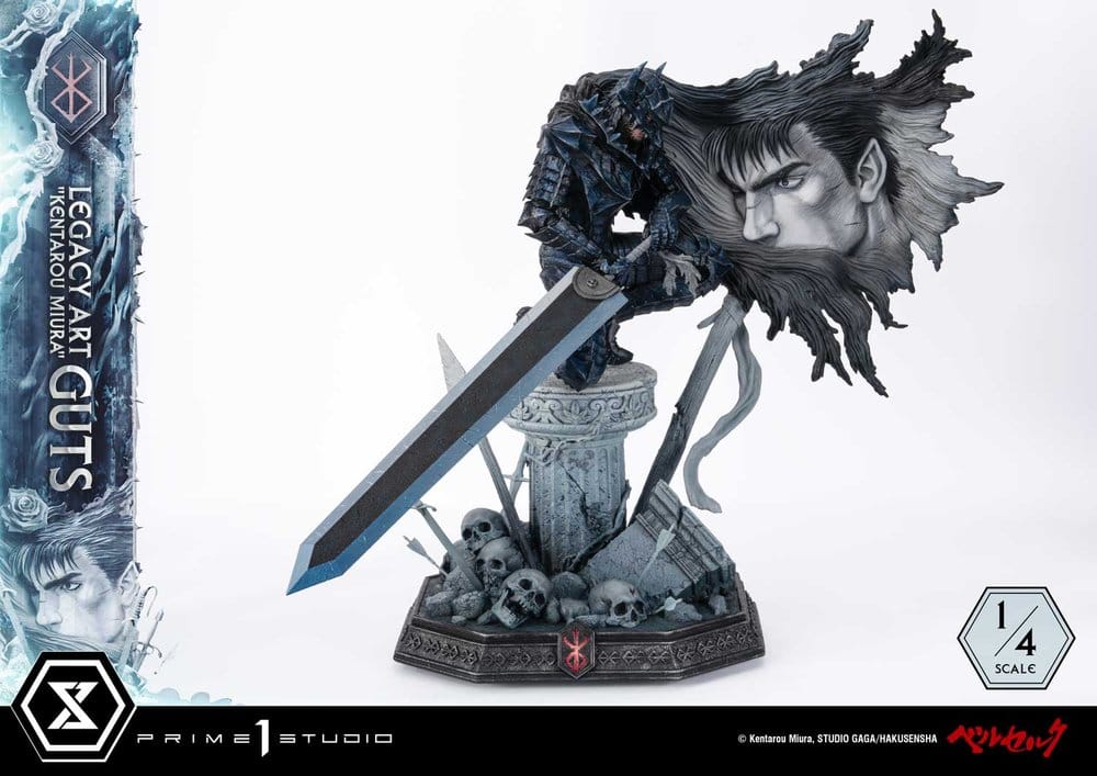 Berserk Legacy Art "Kentarou Miura" Statue 1/4 Guts 74 cm - Preorder - ETA: 25.07.2028